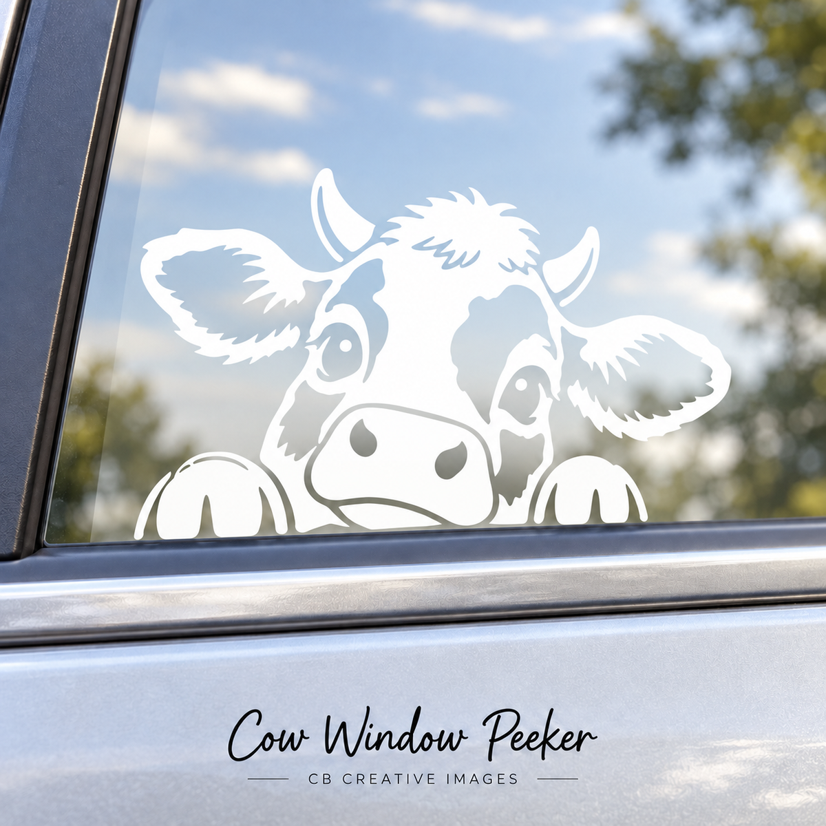 Window Peeker Vinyl Decals
