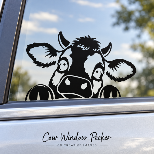 Window Peeker Vinyl Decals