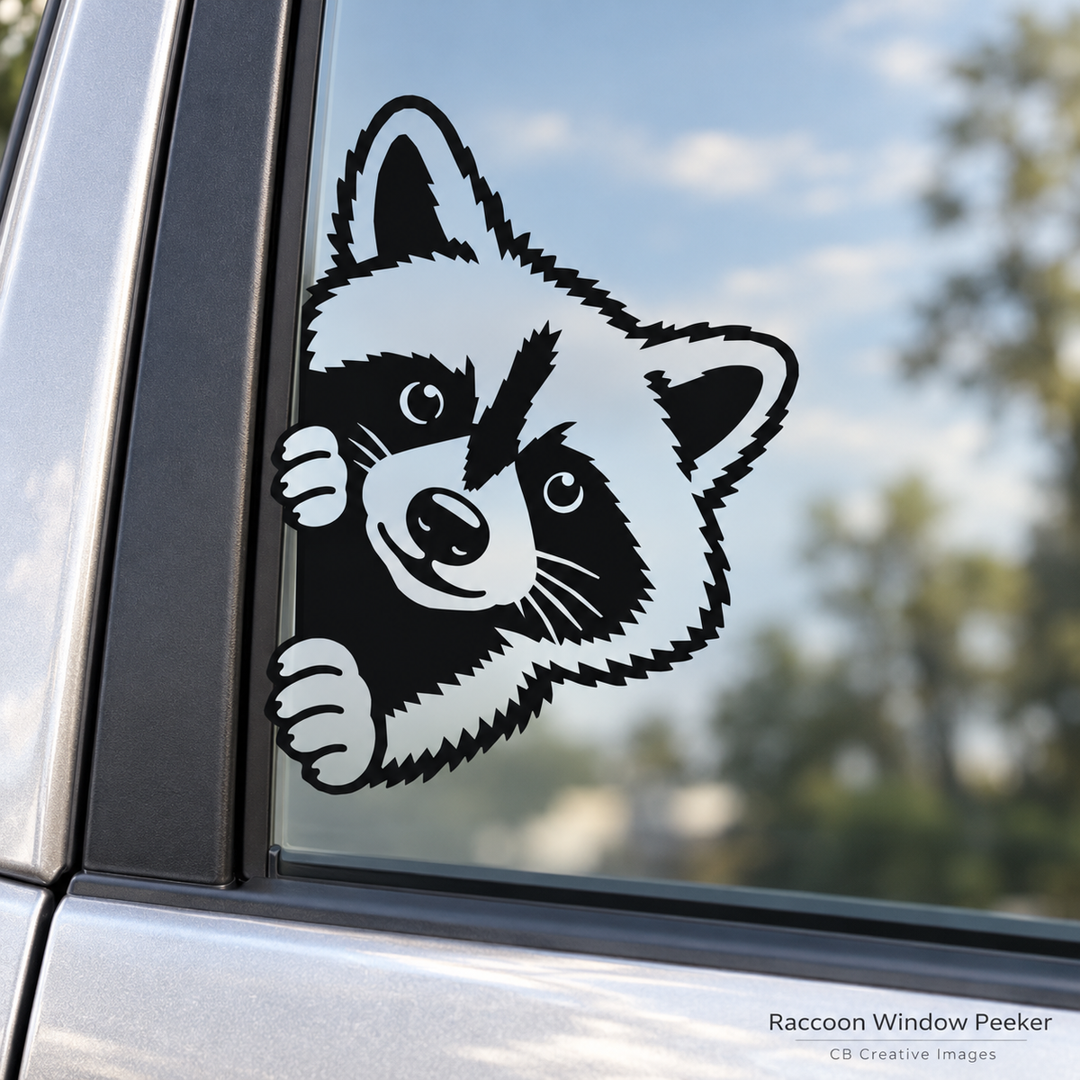 Window Peeker Vinyl Decals