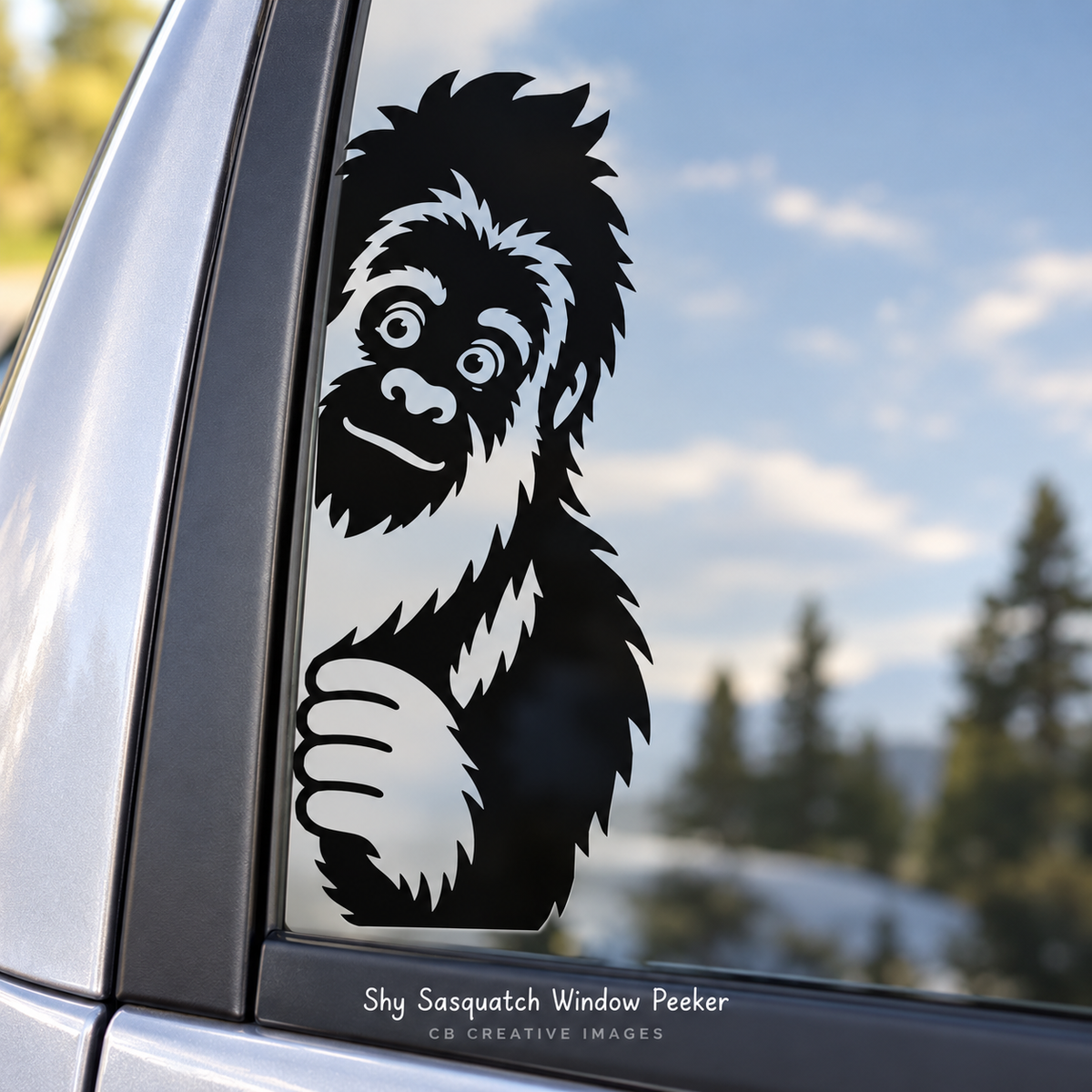Window Peeker Vinyl Decals