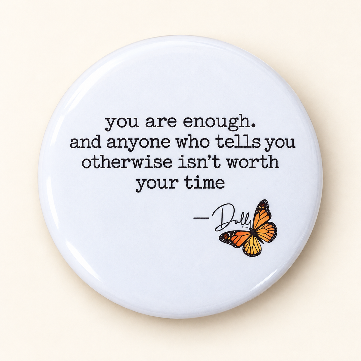 Dolly Parton Inspired Buttons & Magnets – 58 mm